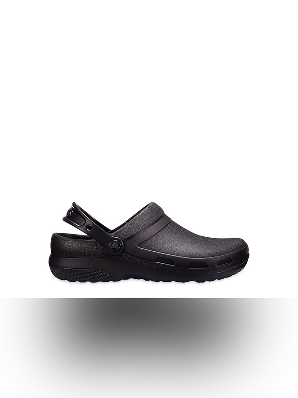CROCS Classic Black Unisex Clog with Backstrap